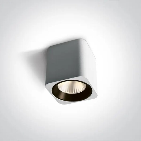 STROPNA SVETILKA LED/7W/3000K/500Lm/230V BREZ ZATEMNJENE BELE SVETLOBE DM12107KA/W/W