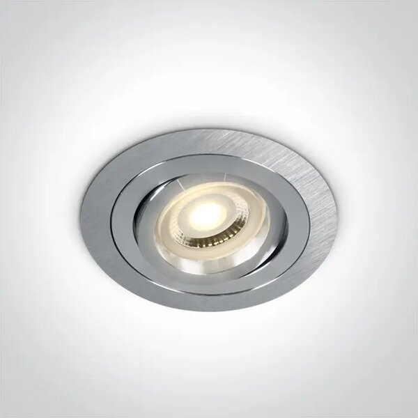 VGRADNA SVETILKA 1×GU10/50W/MR16/230V IP20 ALUMINIJASTA DM11105ABG/AL