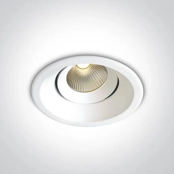 VGRADNA LED SVETILKA/12W/3000K/1100lm/40°/700mA BELA DM11112TA/W/W