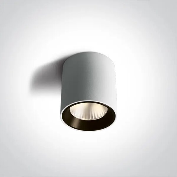 STROPNA SVETILKA LED/7W/3000K/500Lm/230V BREZ ZATEMNJENE BELE SVETLOBE DM12107K/W/W