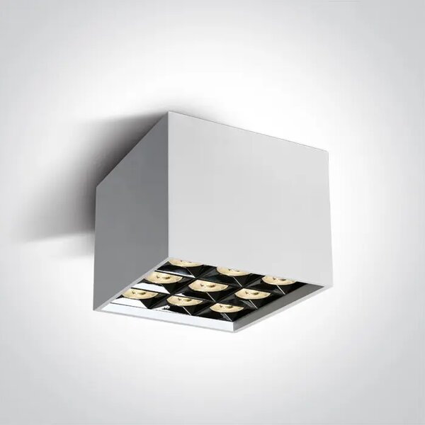 STROPNA SVETILKA LED 30W 3000K 2400LM FI123 BELA DM12906B/W/W