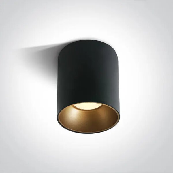 STROPNA SVETILKA LED/30W/3000K/2400lm/230V/premer 115mm/V. 125mm/ČRNA DM12130Z/B/W