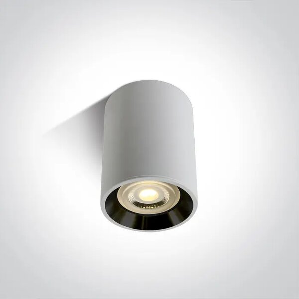STROPNI REFLEKTOR GU-10/10W/220V OKROGLI ALUMINIJAST DM12105AL/W/B
