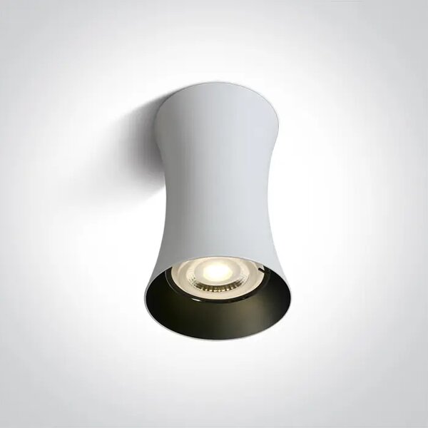 STROPNI REFLEKTOR GU10 BELA DM12105F/W