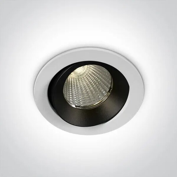 VGRADNA LED SVETILKA 12W/1100lm/3000K/700mA BELA IP65 DM11112P/W/W