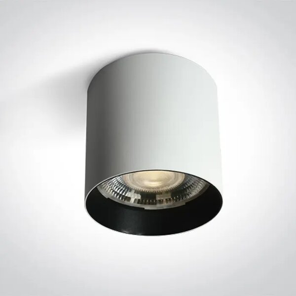 STROPNA SVETILKA 15W/1800lm/3000K IP20 TEMNO BELA DM12115F/W/W