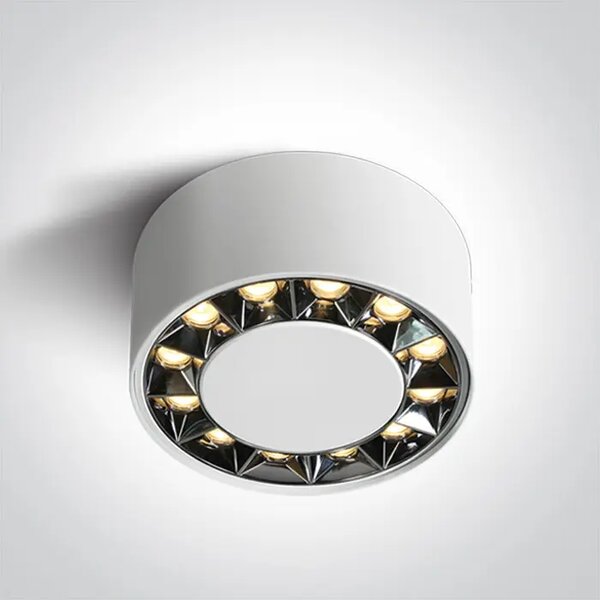 STROPNA SVETILKA BELA LED 20W/3000K/1600lm/IP20 DM12120X/W/W