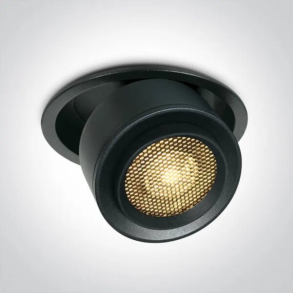 VGRADNA LED SVETILKA 28W WW IP20 15-45deg 230V ČRNA DM11128G/B/W