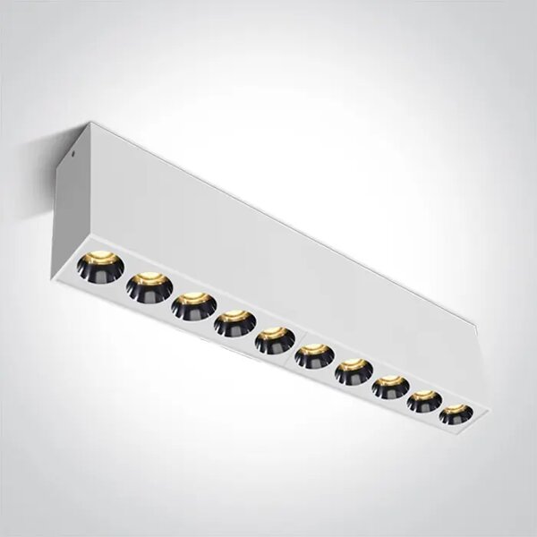 STROPNA SVETILKA LED 24W WW IP20 38deg 230V BELA DM12124H/W/W