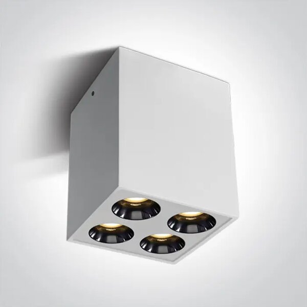 NAVRŠINSKI REFLEKTOR LED 10W WW IP20 38deg 230V BELA DM12110HB/W/W