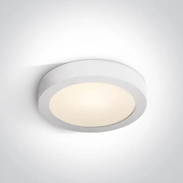 STROPNA SVETILKA LED/15W/1006lm/3000K/240V BELA DM62115F/W/W#