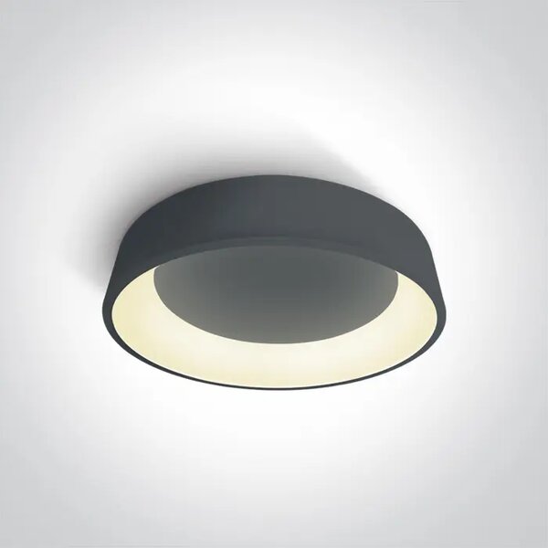 STROPNA SVETILKA LED/42W/3000K/2520lm/230V fi600mm ANTRACIT DM62142N/AN/W