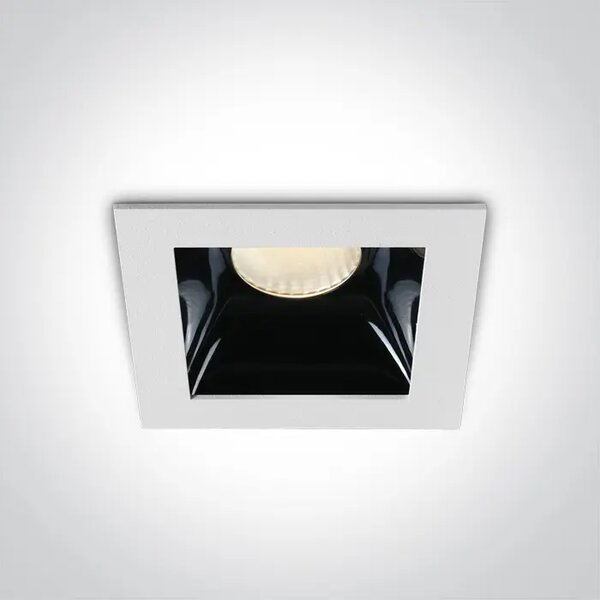 VGRADNA LED SVETILKA/6,5W/3000K/550lm/36°/350mA IP20 BELA DM50107B/W/W
