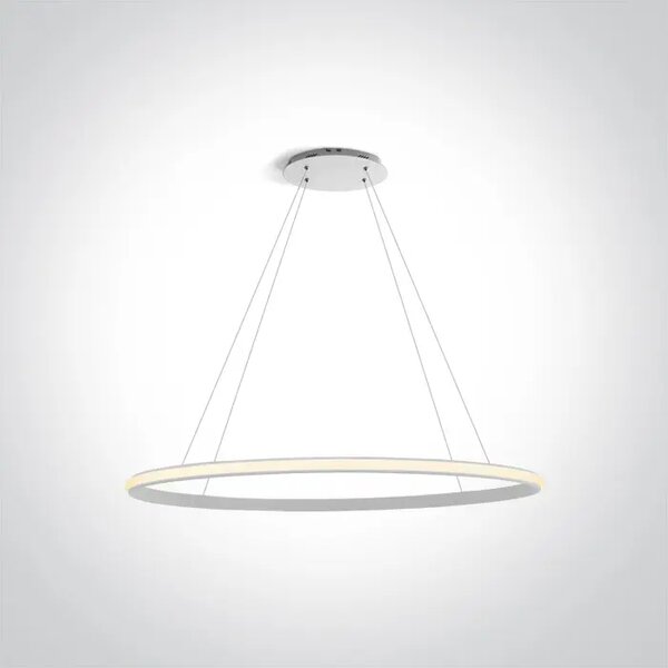 LED VISEČA SVETILKA 25W/1540lm/3000K/230V/1000x400mm/IP20/BELA DM63046/W