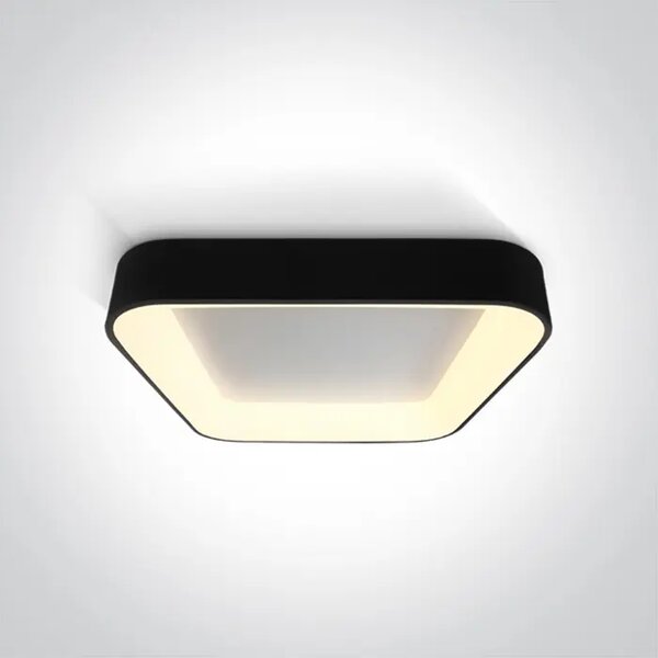 STROPNA SVETILKA LED/50W/3000K/3000lm/120°/230V 600×600mm ČRNA DM62142NA/B/W#