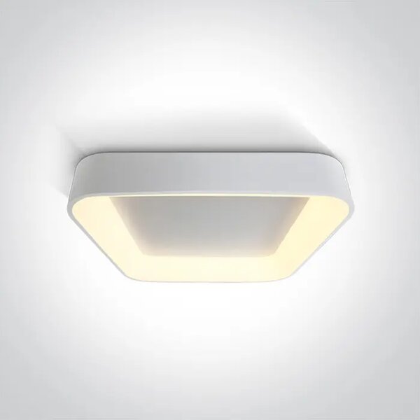 STROPNA SVETILKA LED/50W/3000K/3000lm/120°/230V 600×600mm BELA DM62142NA/W/W