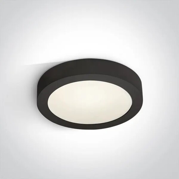 STROPNA SVETILKA LED 16W/4000K/1118lm IP40 ČRNA OKROGLA DM62115F/B/C