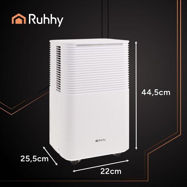 WiFi 200W kondenzacijski razvlaževalec LCD APP na kolesih 2L Dryzix 500