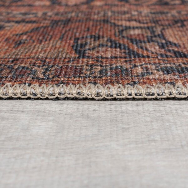 Bordo rdeča pralna preproga 152x230 cm Nico Global – Flair Rugs