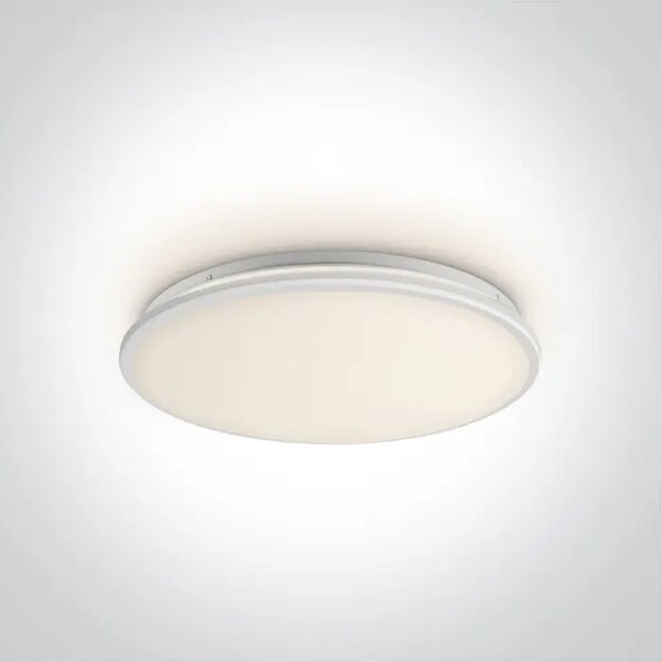 STROPNA SVETILKA LED 24W/3000K/1560lm IP 20 BELA DM62154/W/W