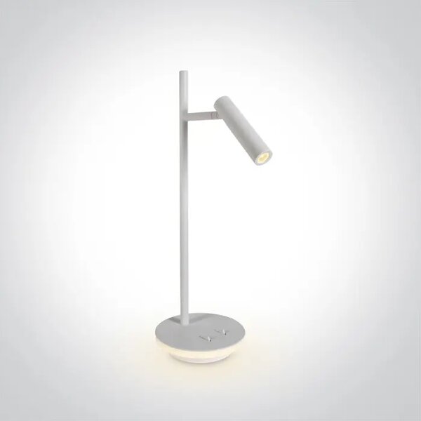 NAMIZNA SVETILKA LED 3W + 6W/540lm/3000K BELA DM61132A/W/W