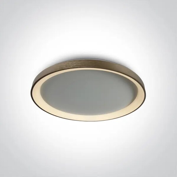 LED STROPNA SVETILKA 48W 230V IP20 BRUŠENO ZLATO DM62148L/BGL/W