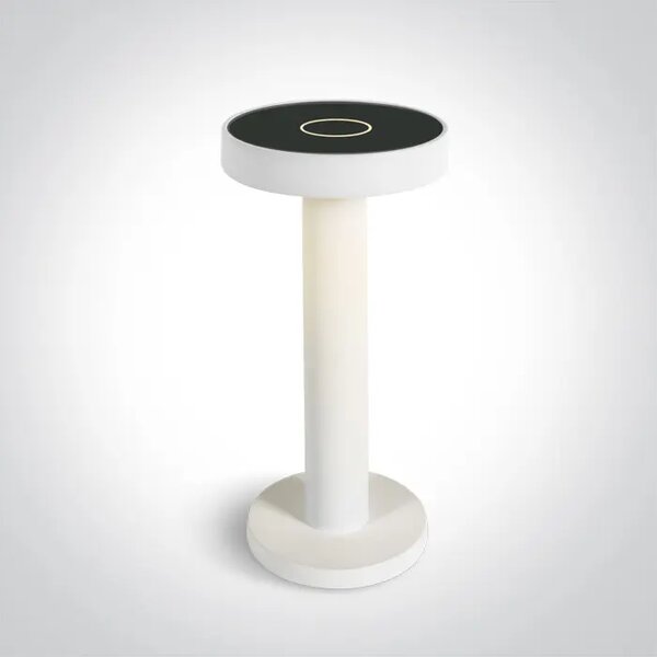NAMIZNA SVETILKA LED/2,5W/120lm/2700-3000K ZATEMNLJIVA. USB 6,5 UR POLNJENJA/10 UR DELOVANJA IP65 DM61092/W