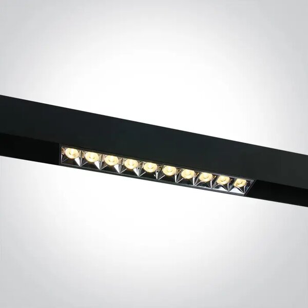 LED REFLEKTOR ZA TIRNICE/22W/3000K/1760lm/38°/48V 270mm MAXI CRI90 VKLOP-IZKLOP ČRN DM42102B/B/W