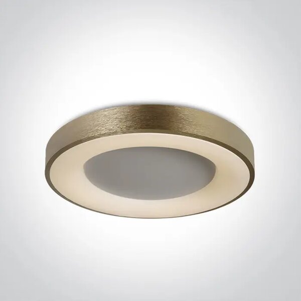 LED STROPNA SVETILKA/50W/3000K/4250lm/BRUŠENO ZLATO 60cm DM62182A/BGL/W