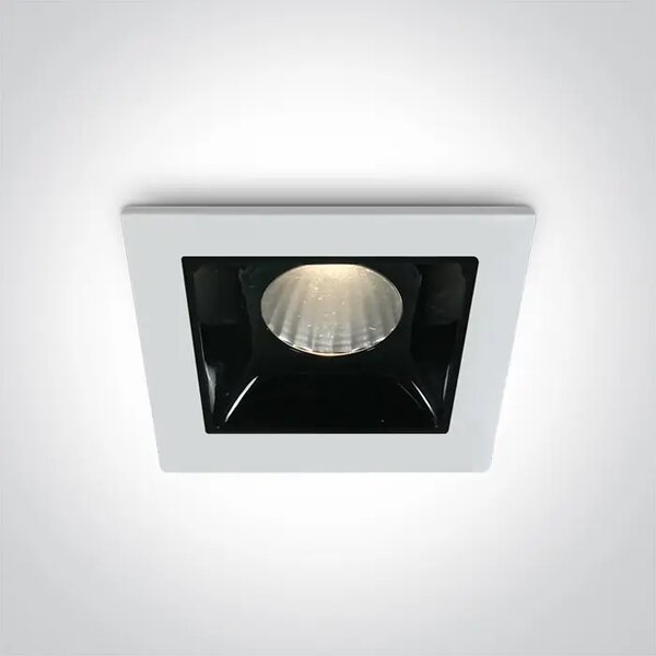 VGRADNA LED SVETILKA 2W WW 30deg IP20 700mA ZATEMNLJIVA BELA DM50102B/W/W