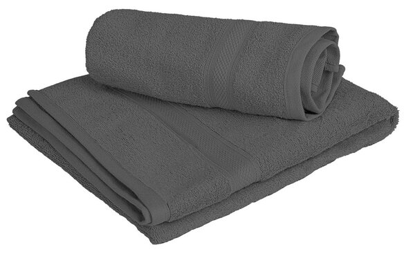 Brisača CLARYSSE ELEGANCE 60x110 cm siva, 100% bombaž