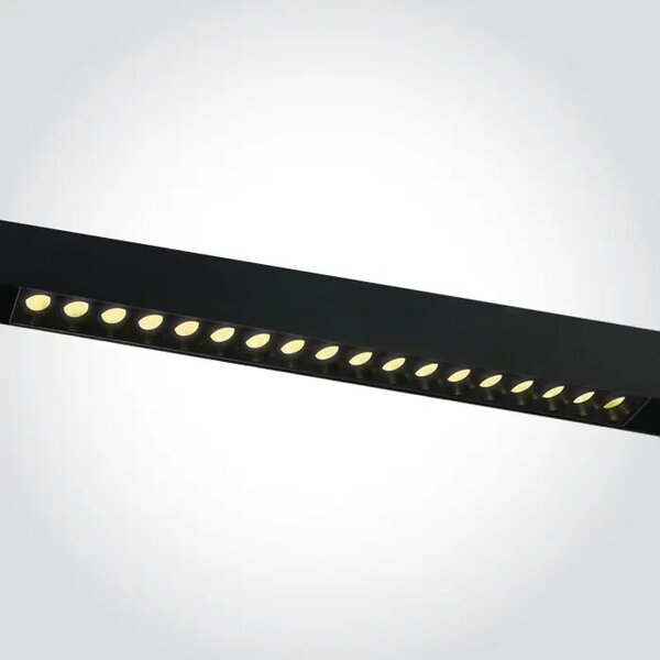 LED REFLEKTOR ZA ŽELEZNICO/18W/3000K/1440lm/50°/48V 367mm MINI/MIDI CRI90 VKLOP-IZKLOP ČRN DM42112BA/B/W#