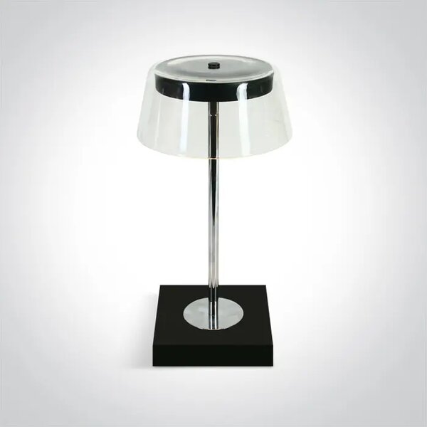NAMIZNA SVETILKA LED 2,5 W USB POLNJENJE IP65 ZATEMNLJIVA ČRNA DM61090/B