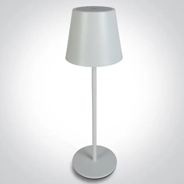 NAMIZNA SVETILKA LED 3,5 W WW USB POLNILNA IP54 ZATEMNLJIVA BELA DM61082B/W/W