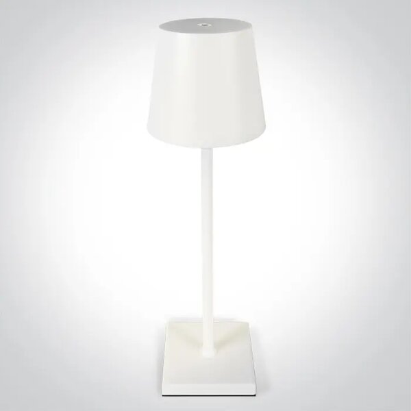 NAMIZNA SVETILKA 3,5 W WW USB POLNJENJE IP54 ZATEMNLJIVA BELA DM61082/W