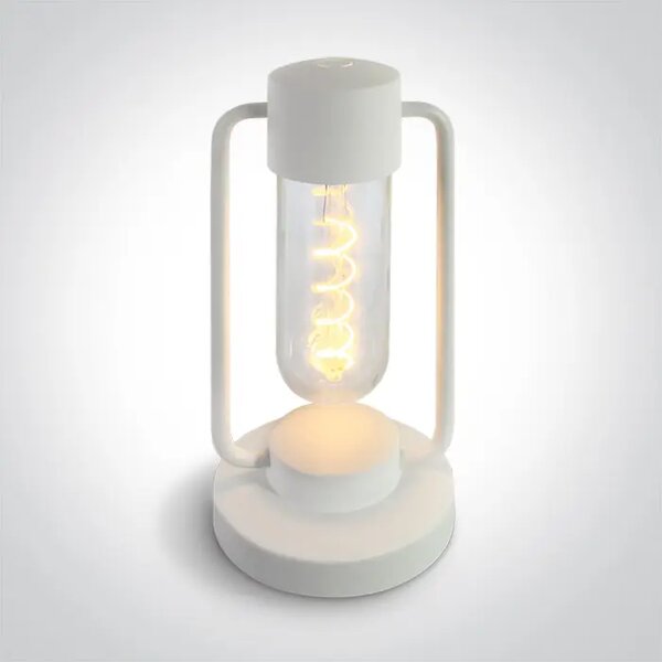 NAMIZNA SVETILKA LED 1,8 W UWW USB POLNJENJE IP65 ZATEMNLJIVA BELA DM61094/W/UW