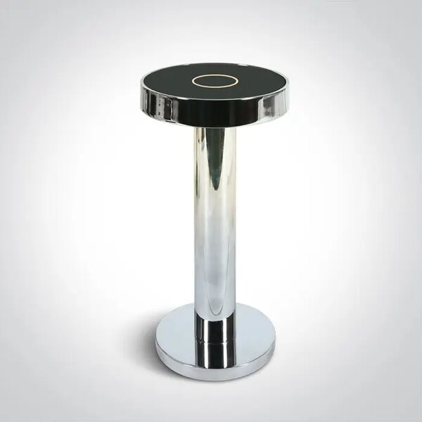 NAMIZNA SVETILKA 2,5 W USB POLNILNA IP65 ZATEMNLJIVA KROMIRANA DM61092/C