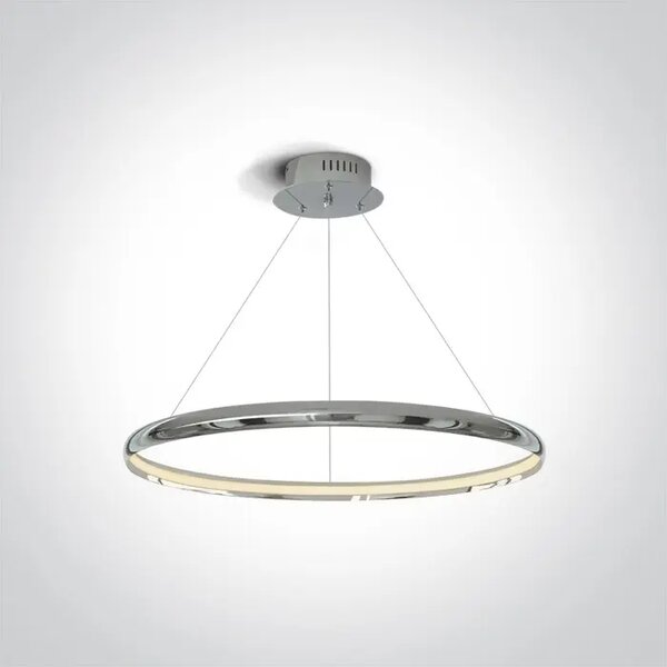 VISEČA LED SVETILKA 19W WW IP20 230V KROMIRANA DM63048/C