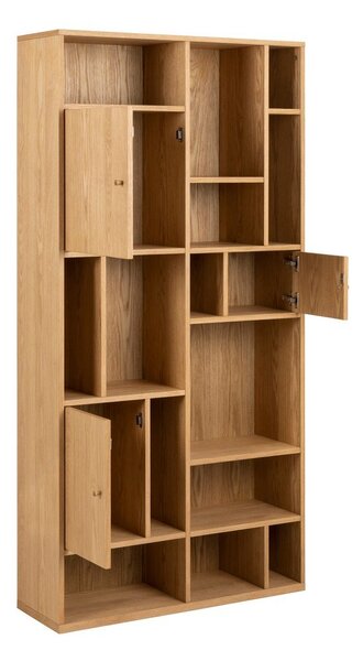Regal v hrastovem dekorju 90x180 cm Rangoon – Actona