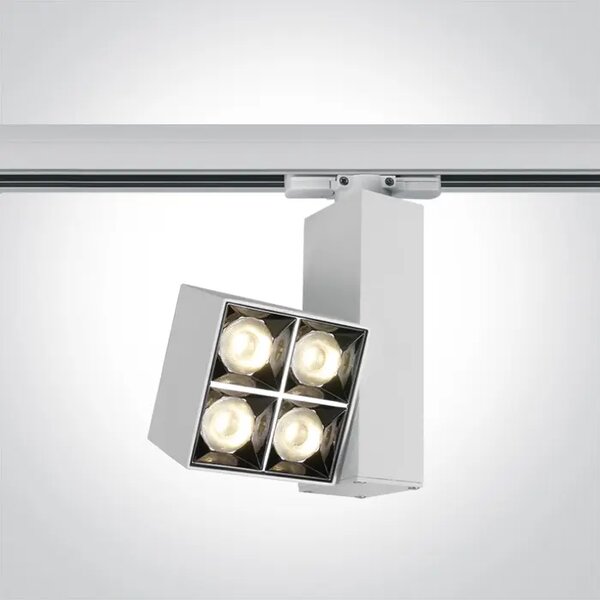 TRAKOVITI REFLEKTOR 15W WW IP20 230V BELA DM65406BT/W/W