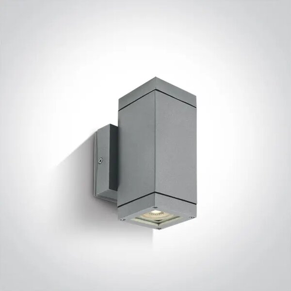 STENSKA SVETILKA 2X35W/GU10 IP54 SIVA DM67130A/G#