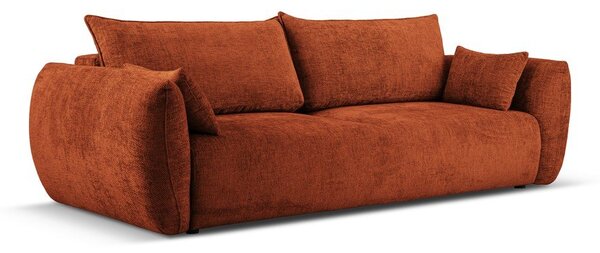 Oranžna sedežna garnitura 240 cm Matera – Cosmopolitan Design