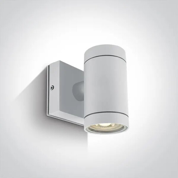 STENSKA SVETILKA 1X35W GU-10 IP54 BELA DM67130E/W