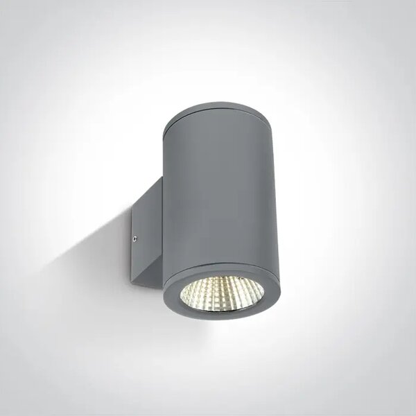 STENSKA SVETILKA LED/12×1W/3000K/240V IP54 SIVA DM67138/G/W