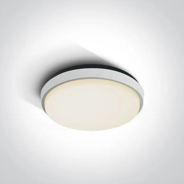 STROPNA SVETILKA LED/20W/1600lm/3000K/230V IP54/238x46mm/BELA DM67362/W/W