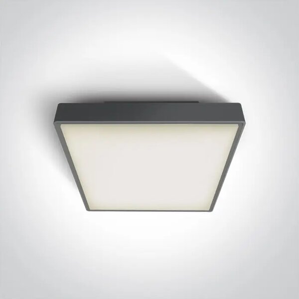 STROPNA SVETILKA LED 24W/1440lm/3000K/230V IP65 ANTRACIT DM67282AN/AN/W