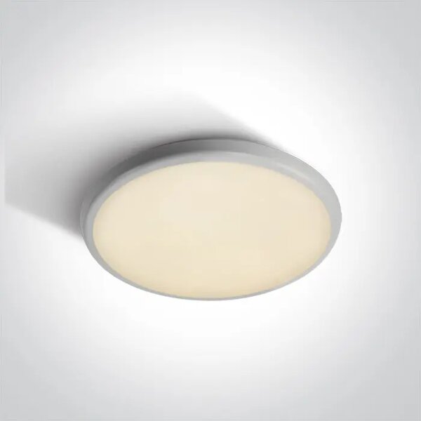 STROPNA SVETILKA LED 18W/3000K/1350lm/240V IP54 BELA DM67368/W/W