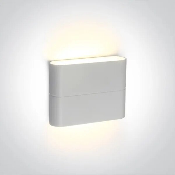 STENSKA SVETILKA LED/2x3W/3000K/2x210lm/230V/IP54 BELA DM67376/W/W