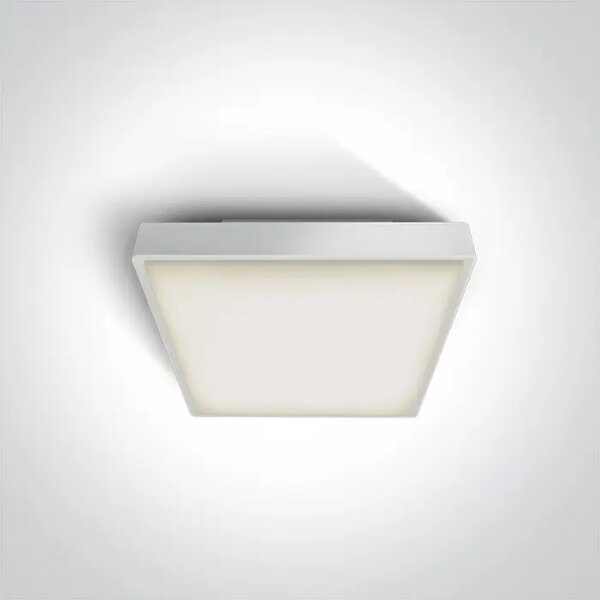 STROPNA SVETILKA LED/16W/960lm/3000K/230V IP65 BELA DM67282N/W/W