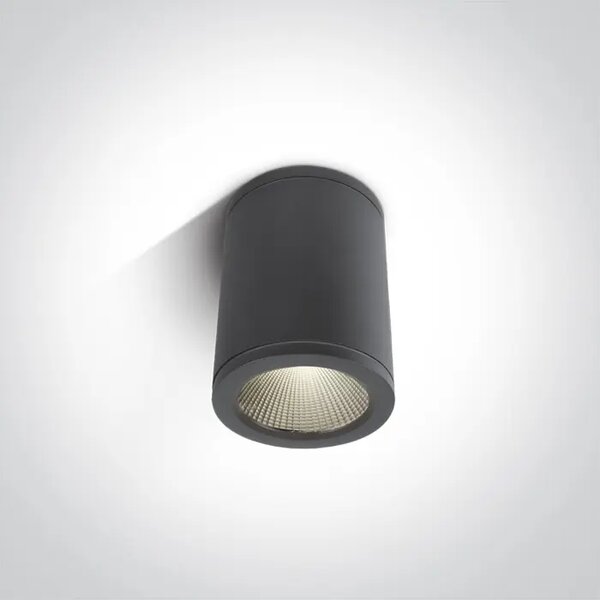 STROPNA SVETILKA LED/6W/3000K/440lm/35°/240V IP54 ANTRACITNA DM67138C/AN/W
